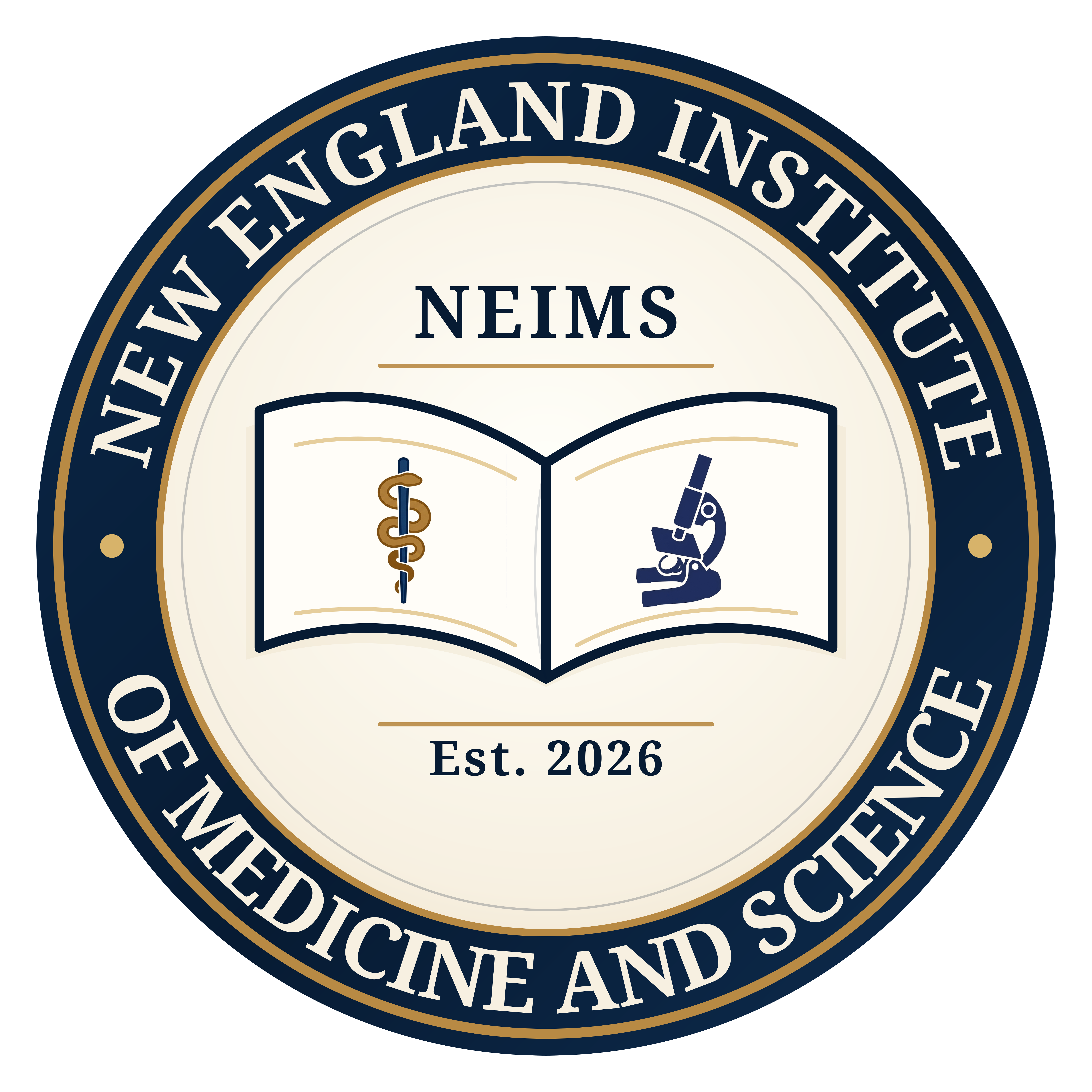 New England Institute of Medicine and Science official seal